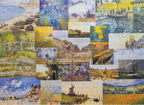 Miniatura 25 de Rompecabezas prémium de 1000 piezas de Paul Cezanne para adultos, sin reflejos, suave al tacto, fabricado en Estados Unidos, ideas de regalo