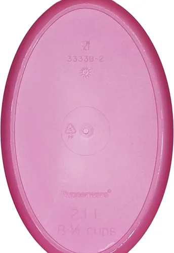 Miniatura 3 de Tupperware Jarra de refrigerador Slim Line de 2 cuartos de galón para bebidas Buddy Container Fucsia Rosa