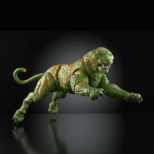 Miniatura 5 de Masters of the Universe Chronicles Figura de acción de gato de batalla, película 2026 precisa de 6.5 pulgadas, ojos de cristal y mandíbula
