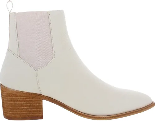Miniatura 2 de Chinese Laundry Filip - Botas Chelsea con punta puntiaguda tacón medio 2-3 pulgadas color blanco