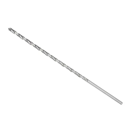 Miniatura 55 de Broca helicoidal extra larga, 0.276 in de diámetro de taladro 9.843 in de longitud total, broca helicoidal de acero de alta velocidad