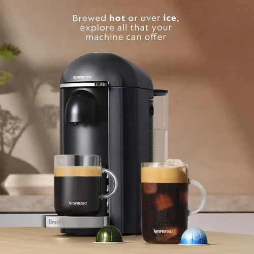 Miniatura 6 de Nespresso Vertuo Plus Deluxe, cafetera de café y espresso de Breville, Negra