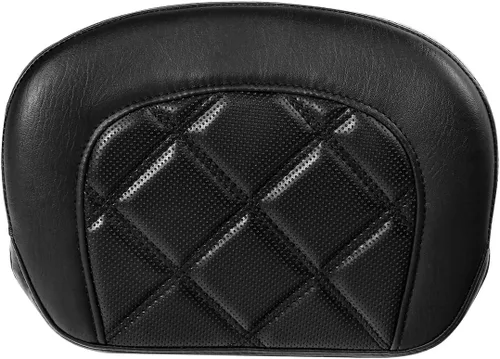 Miniatura 33 de TCT-MOTORPARTS Driver Rider - Almohadilla de respaldo para Harley Touring 2009-2023 Road King Street Road Electra Glide Ultra Black Stitching