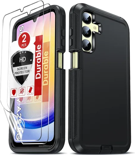 Miniatura 41 de LeYi Funda compatible con Samsumg Galaxy A05 4G: Galaxy A05 4G con resistente a los golpes, 3 en 1 de cuerpo completo, protección resistente