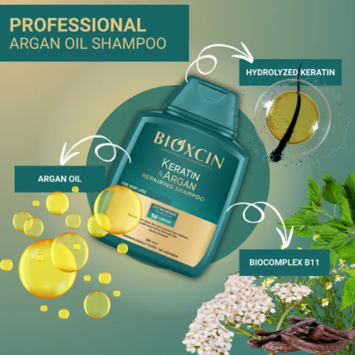 Miniatura 3 de Bioxcin Champú de queratina y argán 10.1 fl oz
