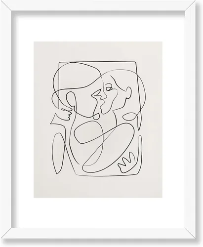 Miniatura 76 de Poster Master Póster de cara de mujer, impresión de dibujo de línea, arte moderno, arte de boceto, arte de pared de esquema, regalo para hombres