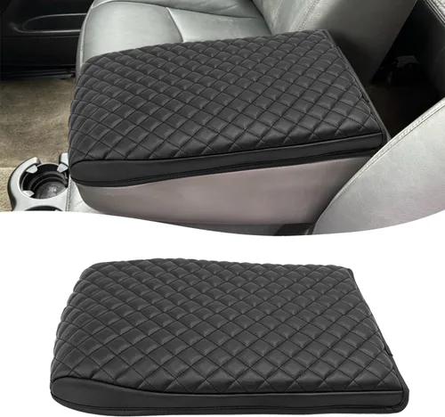 KBH Funda para reposabrazos de consola central para Chevy Silverado y GMC Sierra 1999-2007, Avalanche & Suburban y Tahoe 2002-2006, asiento de