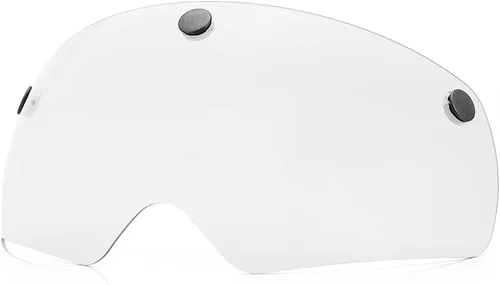 Gafas de bicicleta magnéticas con casco, viseras solares extraíbles/desmontables para casco de bicicleta para ciclismo (Cristal)