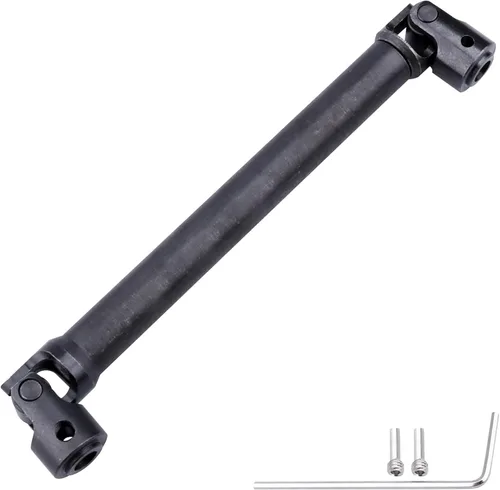 Miniatura 9 de Eje de transmisión universal de acero estriado, eje de transmisión CVD, escala 1/10, reemplazo de actualizaciones de automóvil RC Crawler