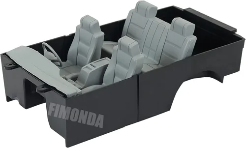 Miniatura 15 de Adhesivo para automóvil a control remoto, Land Cruiser LC80 ABS para montaje en el interior del cuerpo, portaequipajes en el techo, barra