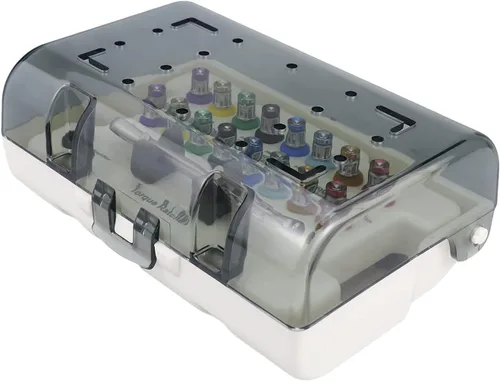 Miniatura 7 de BoNew Juego de herramientas de reparación universal Den~tal para implantes, destornilladores, kit de prótesis colorido, juego de llaves