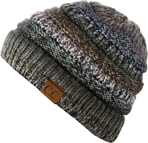 Miniatura 476 de C.C Trendy Warm Chunky Soft Stretch Cable Knit Beanie