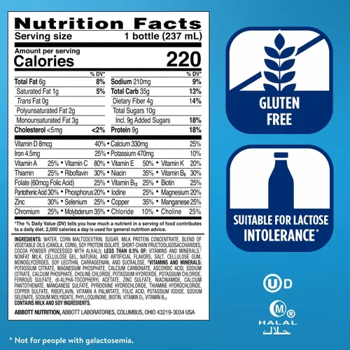 Miniatura 5 de Garantiza un batido de nutrición original con proteínas, batidos de sustitución de comidas., 70074670843, 24 unidades, 1