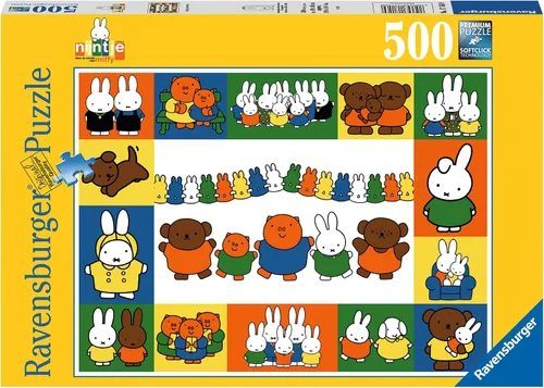 Miniatura 2 de Ravensburger Puzzle Miffy Portraits - Rompecabezas - 500 Piezas