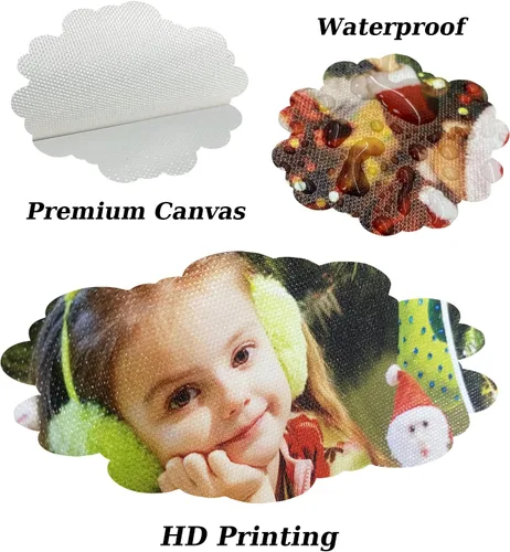 Miniatura 4 de CCWACPP Impresiones de collage en lienzo con tus fotos para familia, boda, bebé, mascota, perro, imagen en lienzo personalizada, foto personalizada