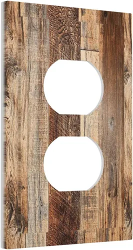 Miniatura 87 de Placa Decorativa de Pared Beige Boho de Mediados de Siglo Sol Abstracto 1-Gang Retro Años 70 Arte Geométrico Moderno con Arco Eléctrico Interruptor