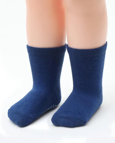 Miniatura 4 de BOOPH Calcetines antideslizantes para bebés, niños y niñas, con agarres, 12 pares