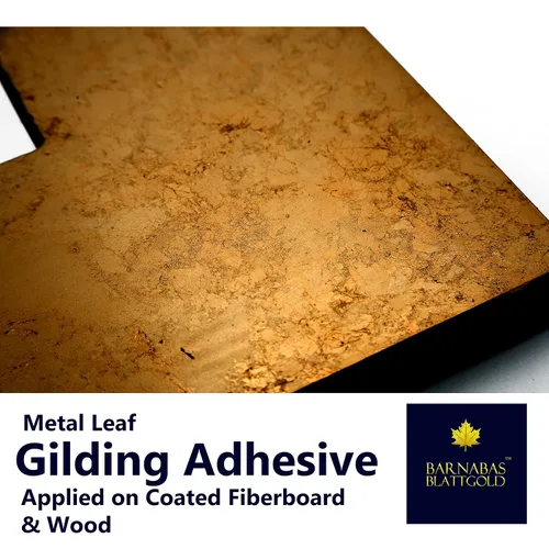 Miniatura 6 de Adhesivo para Dorado de Hoja de Oro de Barnabas Blattgold 60ml, Adhesivo para Dorado de Lámina de Oro para Artes y Plateado