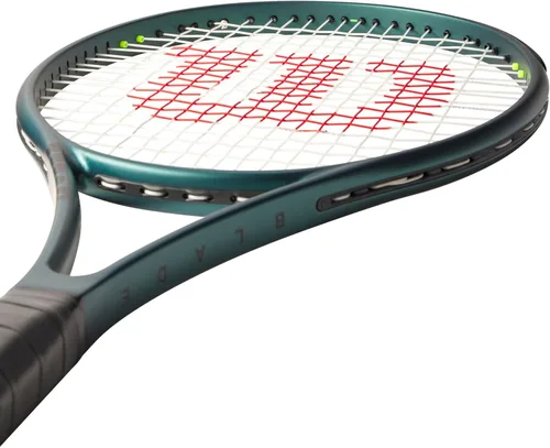 Miniatura 6 de Wilson Blade 104 V9 - Raquetas de tenis de alto rendimiento, ensartadas con Sensation 16 Natural a media tensión de rango