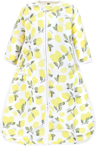 Miniatura 11 de Hudson Baby Saco de dormir unisex de muselina de manga larga para bebé, manta portátil, saco de dormir color fantasía (Modern Safari)