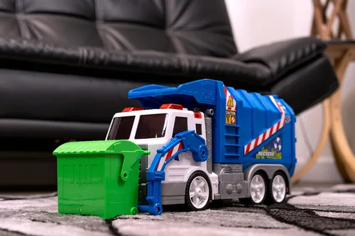 Miniatura 2 de Jada Camión de basura Just Trucks, juguetes para niños y adultos