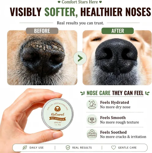 Miniatura 2 de Snout Soothing - Bálsamo nasal para perros y gatos, bálsamo natural curativo e hidratante para hocicos secos y agrietados, fórmula de piel calmante