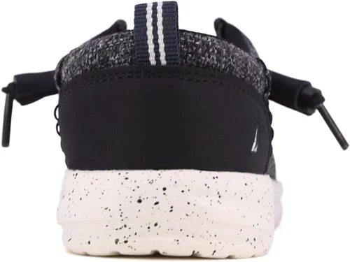 Miniatura 3 de NAUTICA Mocasines cómodos para niños y jóvenes, zapatos náuticos con cordones, ligeros, casuales, elásticos, para niños pequeños y grandes, Rushford