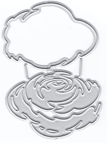Miniatura 15 de DzIxY Troqueles de corte de metal en forma de corazón simples para kit de fabricación de tarjetas, juegos de troqueles de papel en relieve, 7