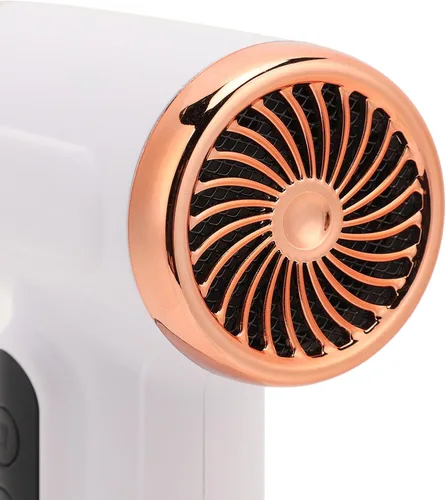 Miniatura 5 de Secador de pelo rosa inalámbrico, 15000 mAh recargable con carga USB, viento frío y caliente para viajes y campamentos