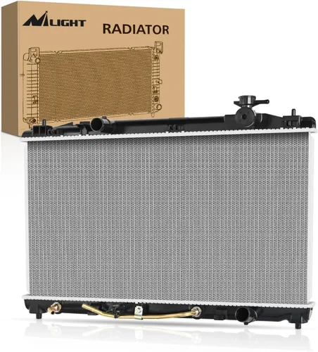 Nilight Radiador para Toyota Camry 2007 2008 2009 2010 2011 2.4L 2.5L FWD Rendimiento de Aluminio de Reemplazo OEM con Enfriador de Aceite de