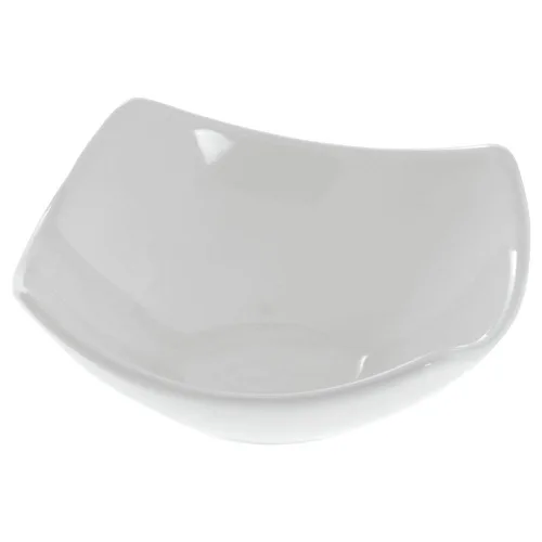 American METALCRAFT, Inc. SQND7 Squound Cuenco de Cerámica, 7' Dia., 2-7/8' H, 20 onzas. Capacidad