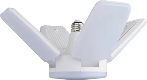 Miniatura 3 de Satco S13146 - Lámpara de techo LED ajustable multihaz y garaje, color blanco, 5000 K, 1 unidad (paquete de 1)
