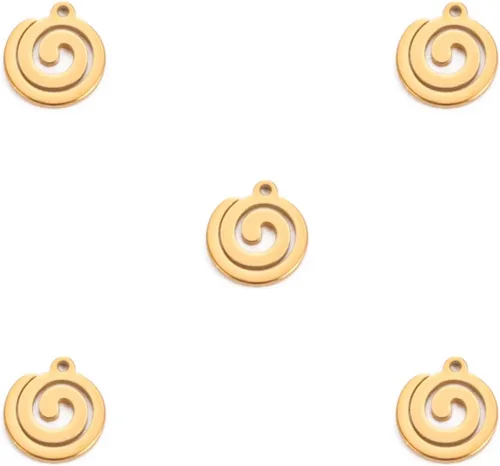 Miniatura 45 de kkjoy 5 dijes de acero inoxidable para hacer joyas y manualidades, varios colgantes pequeños, suministros de manualidades, accesorios para pulseras