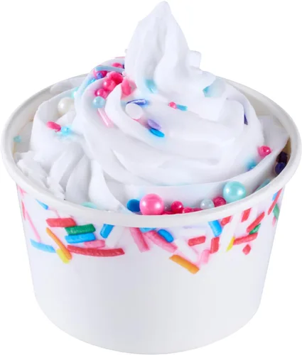 Miniatura 62 de Coppetta - Vasos de postre de 5 onzas, 50 tazas desechables para helado, tapas se venden por separado, cuencos de yogur congelado resistentes