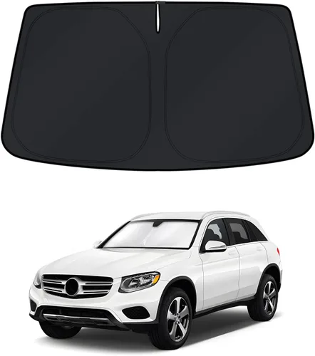 Miniatura 12 de KUST - Parasol plegable para parabrisas para Ford Ranger, accesorios 2019-2025 2026, parasol personalizado para ventana, protector solar plegable