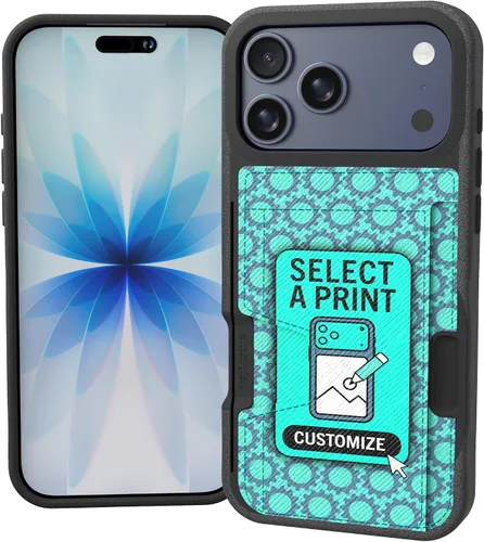 Miniatura 99 de Smartish Funda tipo cartera para iPhone 13 Pro – Wallet Slayer Vol. 2 [delgada + protectora] tarjetero con función atril - Black Tie Affair
