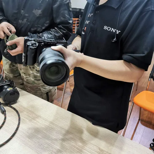 Miniatura 7 de NICEYRIG Jaula para Sony Alpha A7RIV A7SIII A7RIII A7III A7SII A7RII A7II A1 A9, con adaptador de montaje rosetón - 399
