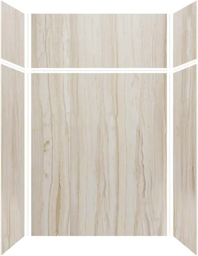 Miniatura 32 de Transolid EWKX483696-41 Expressions - Kit de pared de ducha de 6 paneles con extensión, 36 pulgadas de largo x 48 pulgadas de ancho x 96 pulgadas