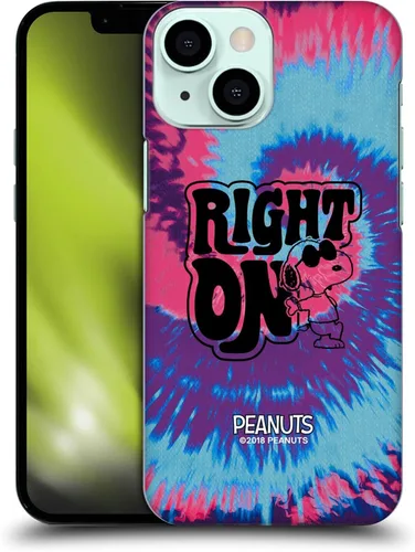 Miniatura 40 de Head Case Designs Funda rígida con licencia oficial de Peanuts Snoopy Woodstock Far Out Woodstock 50th compatible con Apple iPhone 15 Plus