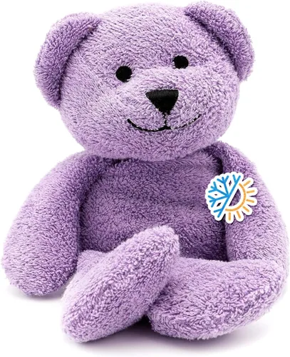 Miniatura 14 de Thermal-Aid (Buckley The Blue Bear) - Almohadilla térmica lavable y bolsa de hielo - Paquete de felpa caliente/frío con relleno de maíz natural