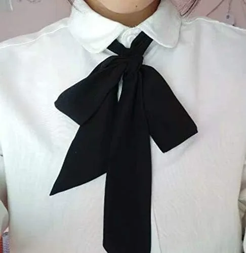 Miniatura 4 de Elegante bufanda suave con cinta, bufanda larga y delgada de satén con cinturón para el cuello, bufanda para mujer