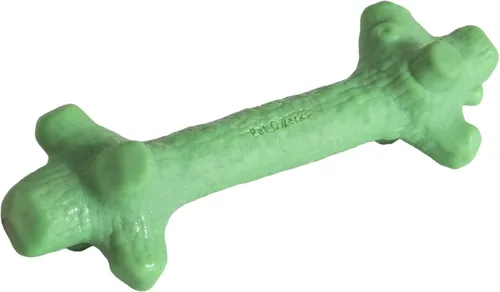 Miniatura 8 de Pet Qwerks Nylon Stick BarkBone - Juguetes duraderos para perros masticadores agresivos - Sabor menta - 6 pulgadas
