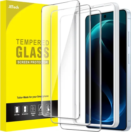 Miniatura 13 de JETech Protector de pantalla compatible con Samsung Galaxy S20 FE de 6.5 pulgadas, película de vidrio templado, paquete de 3