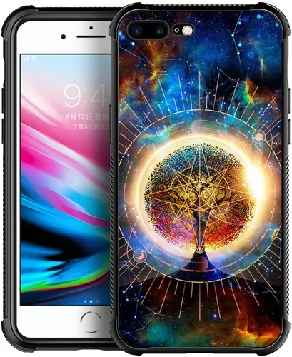 Miniatura 40 de DJSOK Compatible con iPhone 13 Funda, Diseño con Patrón Parachoques Trasero Anti Arañazos Esquinas Reforzadas TPU Suave Caver, Fundas para Hombres