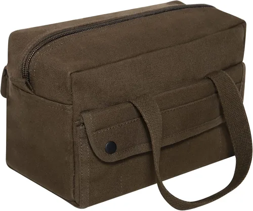Bolsa de herramientas mecánicas Rothco - Organización resistente para equipo y herramientas Marrón tierra
