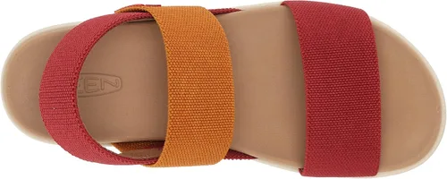 Miniatura 5 de KEEN Sandalias de cuña Elle Backstrap Casual Plataforma de punta abierta para mujer