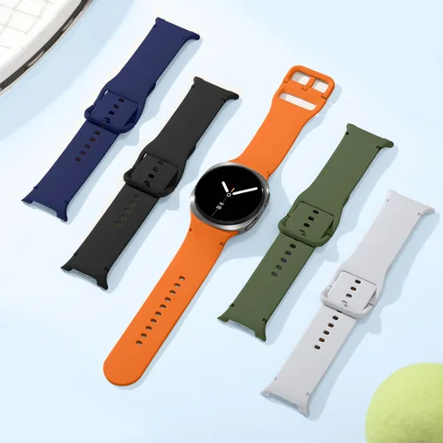 Miniatura 3 de DaQin - Paquete de 8 correas deportivas compatibles para Samsung Galaxy Watch 8 de 40 mm y 44 mm/Galaxy Watch 8 Classic de 46 mm, correa impermeable