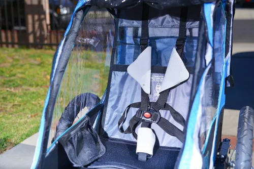 Miniatura 3 de Allen Sports Remolque para Niños de Acero Deluxe Azul