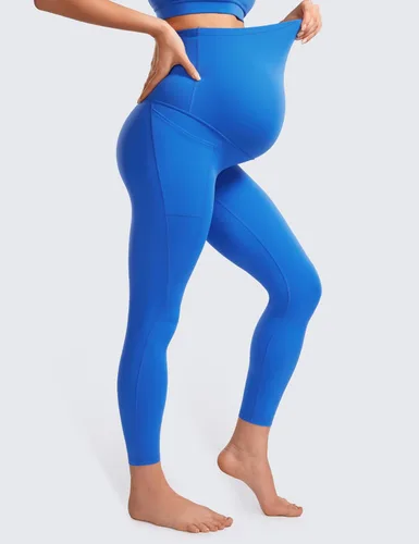 Miniatura 3 de CRZ YOGA Butterluxe - Leggings de maternidad con bolsillos para mujer de 25 pulgadas, pantalones de entrenamiento para yoga, embarazo, suaves como