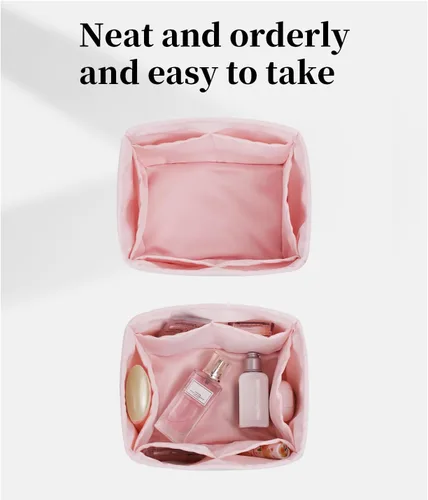 Miniatura 2 de KINGS IN BAG Organizador para bolsas de mano y bolsas de mano, bolsas de lujo con satén sedoso, se adapta a bolsas de Picotin 1822, ligeras para uso